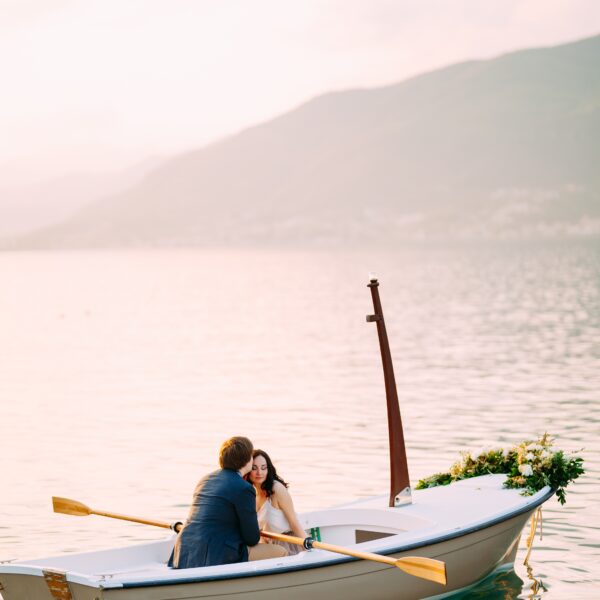 Lake Como Boat Wedding